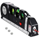 4 in 1 Fixit Laser Level (IMPORTED) Pro 3 4in1 Multi-Purpose Measuring Tool With 8 Feet Tape
